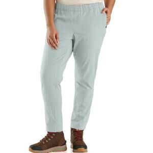 Carhartt Womens Size XL 16-18 Force Ripstop Work Pants Relaxed Fit Dew BN6194-W